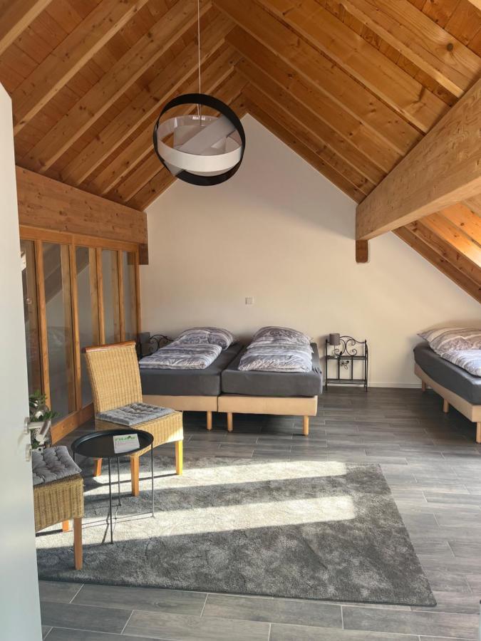 Ferienwohnung Am Wald-Und Wiesenkorb Kell am See Dış mekan fotoğraf
